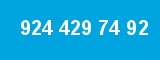 924 429 74 92